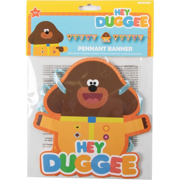 Amscan 9908521 – Hey Duggee Party Wimpel 배너 장식 – 3m