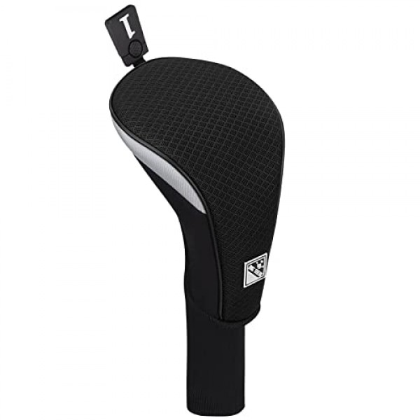 경량 메쉬 골프 드라이버 헤드 커버 큰 이빨 골프 페어웨이 우드 하이버드 헤드 커버 Taylormade Ping Anser Titleist 용 클럽 보호대