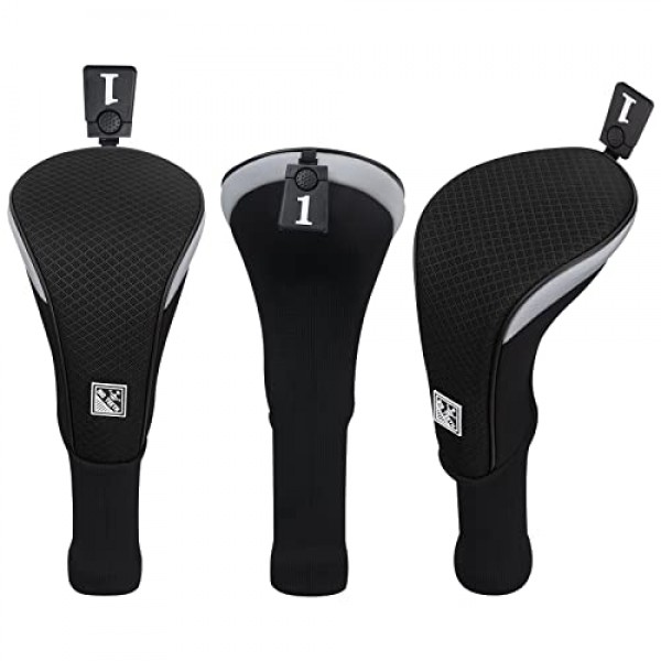 경량 메쉬 골프 드라이버 헤드 커버 큰 이빨 골프 페어웨이 우드 하이버드 헤드 커버 Taylormade Ping Anser Titleist 용 클럽 보호대