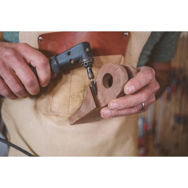Kutzall 익스트림 테이퍼 로터리 버, 1/8 샤프트, 매우 거친 - Dremel, Foredom, Dewalt, Milwaukee용 목공 부착물. 연마 상자, 1/8(3.1mm) 직경 X 7/8(22.2mm) 길이 Tx-18-Eg Extreme - 매우 거친 