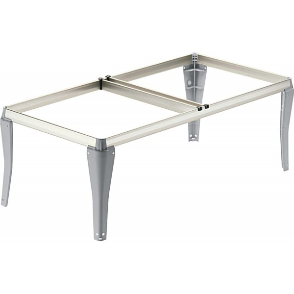 HETTICH 9039923 Systema Top 2000 행잉 프레임(서랍 프레임), 704 x 350 x 244mm, 스틸/플라스틱 알루미늄 효과, 실버
