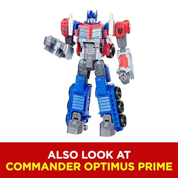 Transformers Toys Heroic Bumblebee 액션 피규어 - 시대를 초월한 대형 피규어, 노란색 장난감 자동차로 변경, 11