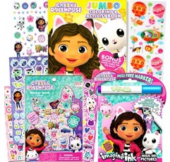 Gabby's Dollhouse Coloring Books for Girls - Imagine Ink Kids Coloring Activity Book 등이 포함된 번들