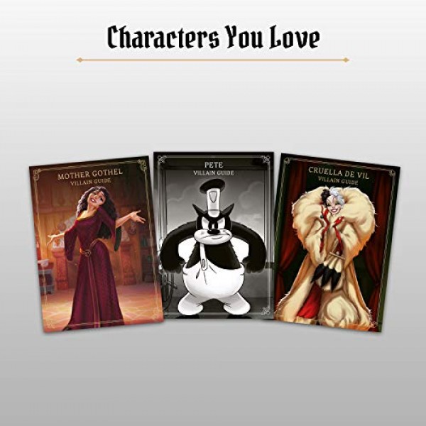 Ravensburger Disney Villainous: 10세 이상을 위한 완벽하게 비참한 전략 보드 게임 - 독립 실행형 및 2019년 올해의 토티 게임 상 수상자로 확장