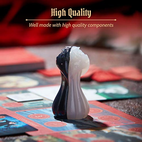 Ravensburger Disney Villainous: 10세 이상을 위한 완벽하게 비참한 전략 보드 게임 - 독립 실행형 및 2019년 올해의 토티 게임 상 수상자로 확장