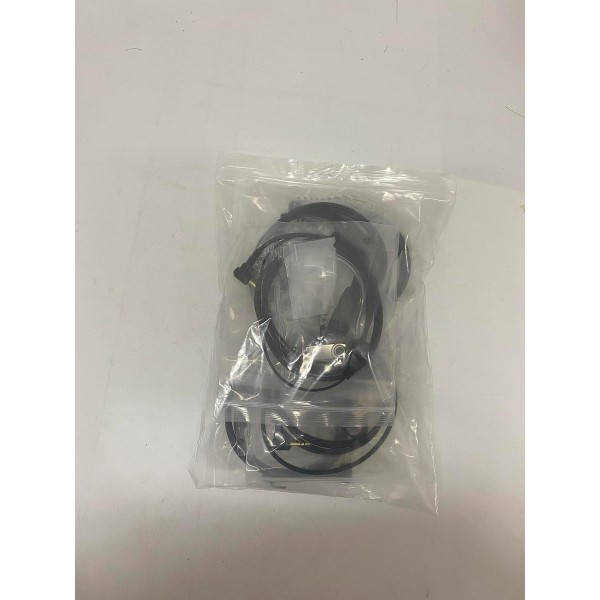 HYS 워키토키 이어폰 호환 Motorola TLKR-T60 T61 T62 T80 T81 T82 T-92 H2O T80 Extreme 2.5mm 1핀 보안 헤드셋(마이크 포함)(5개 팩)