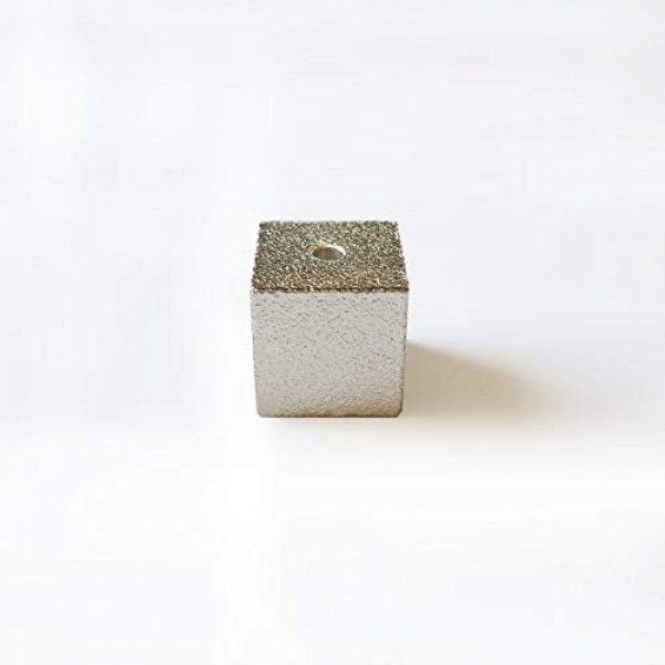 실버 큐브 1개 - 현대 큐브 황동 향 홀더 컬렉션 - NIPPON KODO 1575년 이후 일본 고급 향