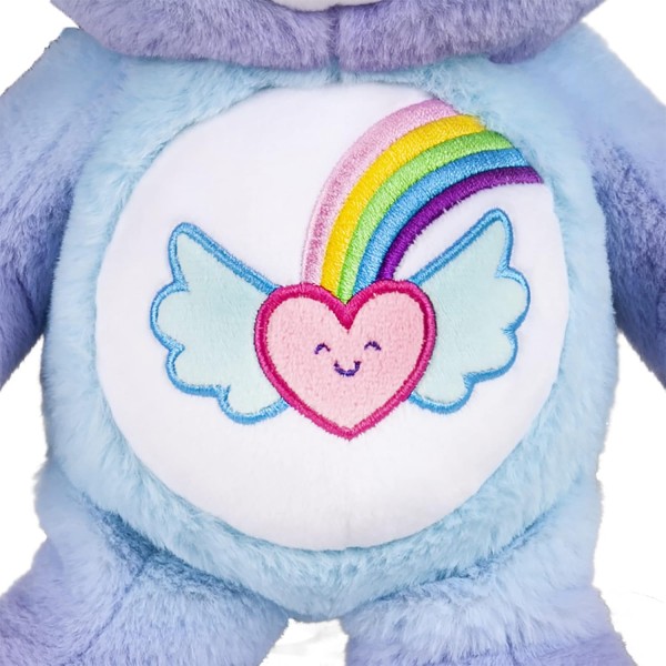 Care Bears 22425 35cm 중간 플러시 드림 브라이트 베어, 수집 가능한 귀여운 플러시 장난감, 어린이를 위한 꼭 껴안고 싶은 장난감, 소녀와 소년을 위한 부드러운 장난감, 4