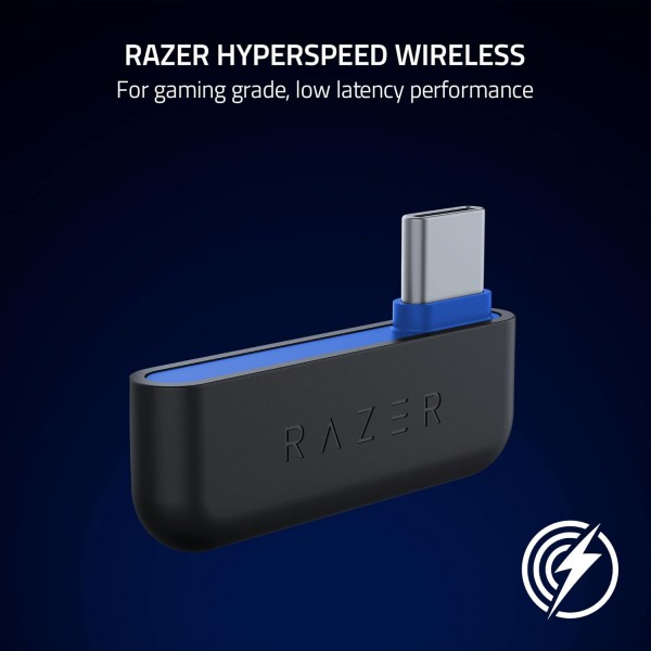 Razer Kaira Pro HyperSpeed ​​- Multiplatform Haptic Wireless Gaming Headset (Razer HyperSpeed ​​Wireless, HyperSense Haptic, Hybrid Integrated Mic, TriForce Titanium 50mm Driver) Black Kaira Pro HyperSpeed ​​