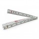Perfect Measuring Tape Co. FR-72 목수의 접는 규칙 읽기 쉬운 인치 분수가 있는 경량 복합 건축 눈금자 - 6.5ft / 2m