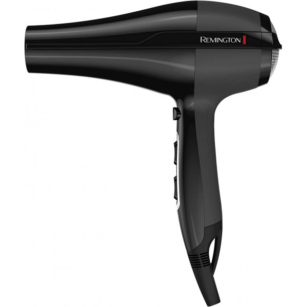 Remington Professional Ion Pro-Air 헤어드라이어(2300W, 130km/h, 강력하고 내구성 있는 AC 모터, 리얼 콜드 설정, 3개의 가열 및 2개의 송풍기 레벨, 2개의 스타일링 노즐 + 디퓨저), 