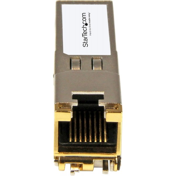 StarTech.com Extreme Networks 10070H 호환 SFP 모듈 - 1000BASE-T - SFP - RJ45 Cat6/Cat5e - 1GE 기가비트 이더넷 SFP - RJ-45 100m - (10070H-ST)