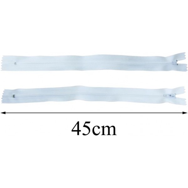 E-goal 지퍼 39 색 25cm 재봉 바느질 나일론 스풀 폐쇄 형 45cm 지퍼