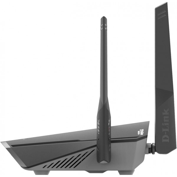 D-Link DIR-1960 AC1900 EXO 스마트 메시 WiFi 라우터(2.4 및 5GHz, 2,600Mbit/s, 802.11a/b/g/n/ac, 2 x USB 3.0 및 2.0, 4 x 10/100/1000 LAN 포트
