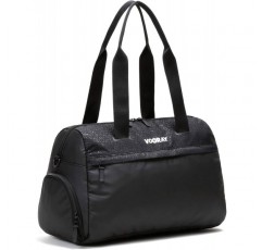 Vooray Trainer Duffel - 42cm./ 25L 스포츠 백, 신발 수납칸 및 드라이 수납칸 포함 Black Foil