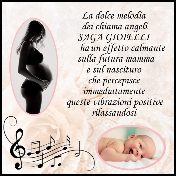 SAGA GIOIELLI® 목걸이 Calling Angels 볼라 멕시칸 골드 피트