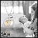 SAGA GIOIELLI® 목걸이 Calling Angels 볼라 멕시칸 골드 피트