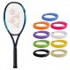 Yonex EZONE 100 스카이 블루 테니스 라켓(7세대) - 원하는 색상의 합성 내장 라켓 스트링 연결 - 16x19 스트링 패턴