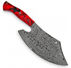 커스텀 핸드메이드 - 클리버 쵸퍼 Edc Knife - 세르비아 셰프 나이프 - 쿨리나 니 키친 퍼펙션 수제 고기 클리버 나이프(9946)