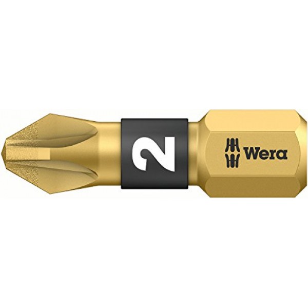 WERA 05073339001 855/1 BDC SB 비트, PZ 2 x 25mm, 2개