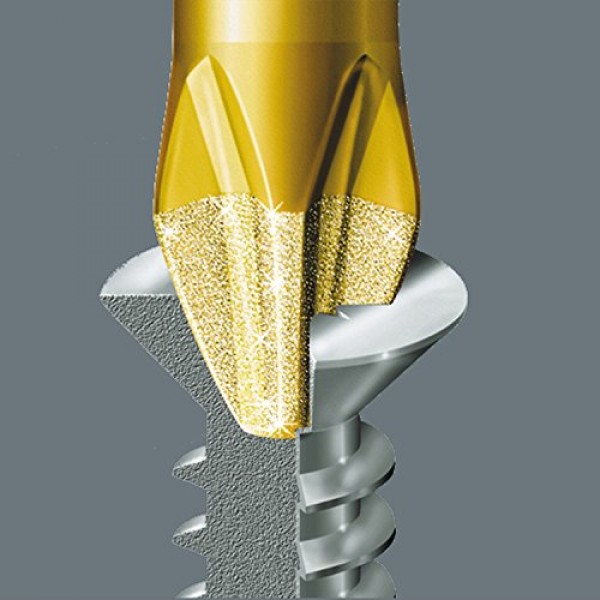 WERA 05073339001 855/1 BDC SB 비트, PZ 2 x 25mm, 2개
