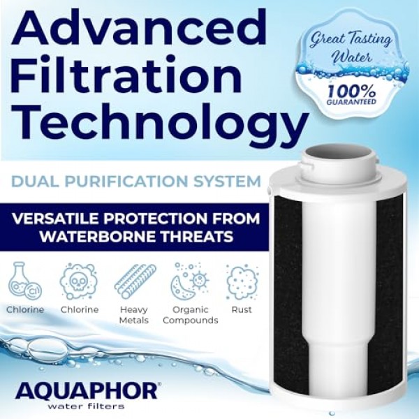 Nakii by Aquaphor 정수 필터 투수, Aqualen 0.1 미크론 여과 기술, 고급 수돗물 여과, BPA 프리 내구성 트라이탄 플렉시 유리, 스마트 필터 경고, 12컵, 필터 카트리지 1개