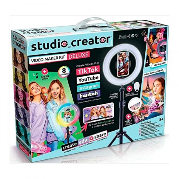 Studio Creator INF 003UK 디럭스 비디오 메이커 키트, 8년 이상