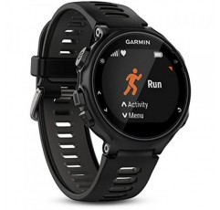 Garmin 010-01614-00 Forerunner 735XT, 심박수 기능이 있는 멀티스포츠 GPS 러닝 워치, 블랙/그레이