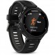 Garmin 010-01614-00 Forerunner 735XT, 심박수 기능이 있는 멀티스포츠 GPS 러닝 워치, 블랙/그레이