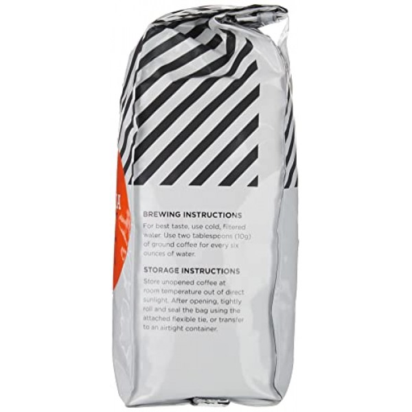 Amazon Fresh Decaf 콜롬비아 홀빈 커피, 미디엄 로스트, 12온스
