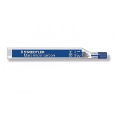 Staedtler Micro Mars 카본 샤프 펜슬 심, 1.3mm, HB(250 13 HB)