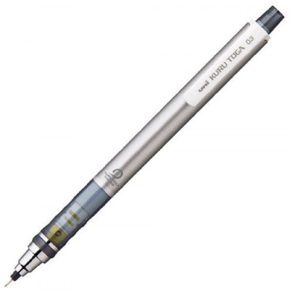 쿠루토가 샤프펜슬 스탠다드, 0.3mm, 실버 (M34501P.26)
