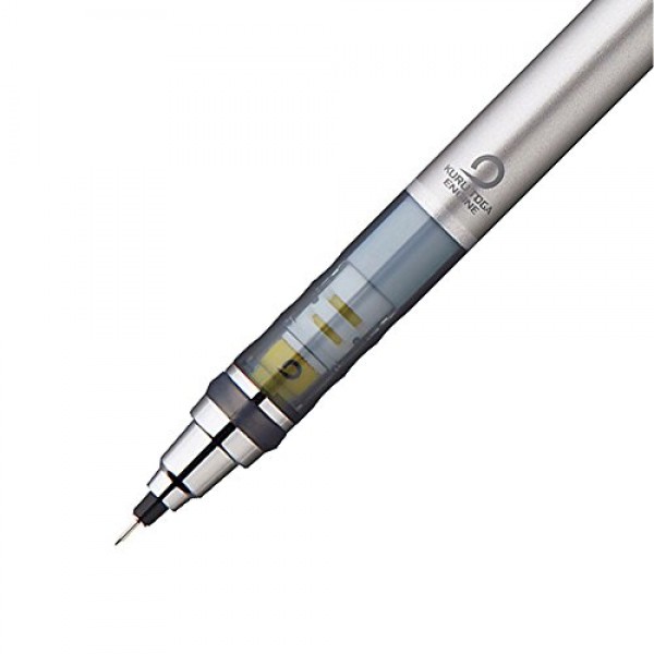 쿠루토가 샤프펜슬 스탠다드, 0.3mm, 실버 (M34501P.26)