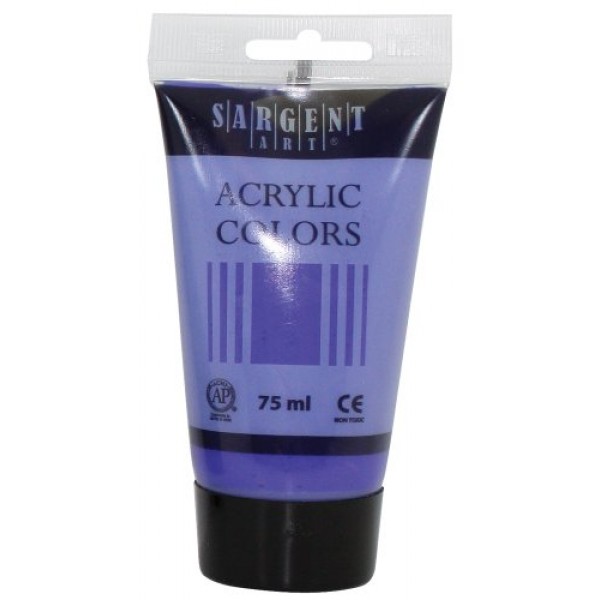 Sargent Art 23-0242 75Ml 튜브 아크릴 페인트, 다크 코발트 바이올렛
