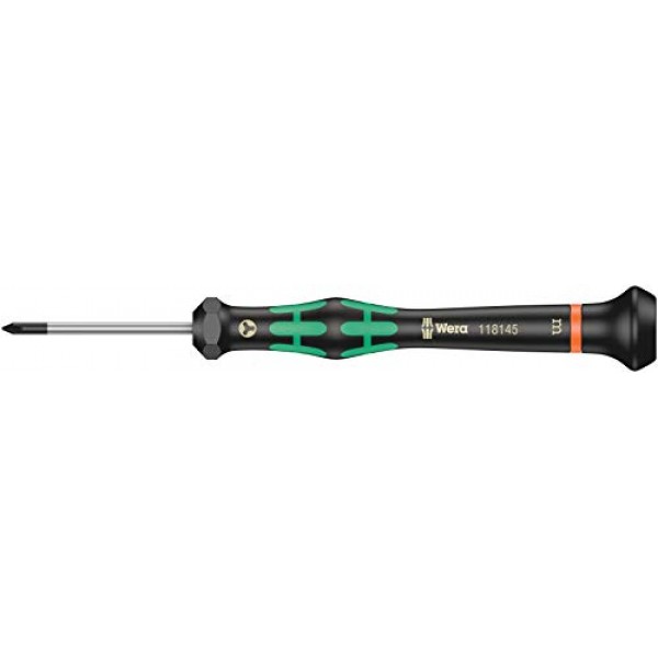 WERA 05118145001 2072 Microstix® 나사용 Kraftform 마이크로 드라이버, m x 40mm