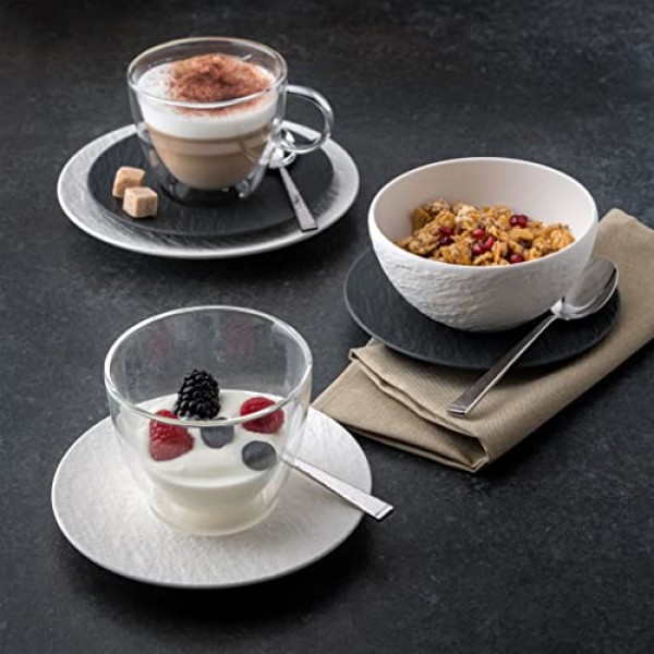 Villeroy & Boch Manufacture Rock 소형 텀블러, 2.5인치/3.75온스, 크리스탈 유리, 투명