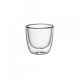 Villeroy & Boch Manufacture Rock 소형 텀블러, 2.5인치/3.75온스, 크리스탈 유리, 투명