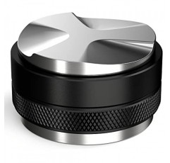 51mm 커피 디스트리뷰터/레벨러, 듀얼 헤드 에스프레소 핸드 탬퍼, 51mm Delonghi Portafilters에 적합, 깊이 조절 가능