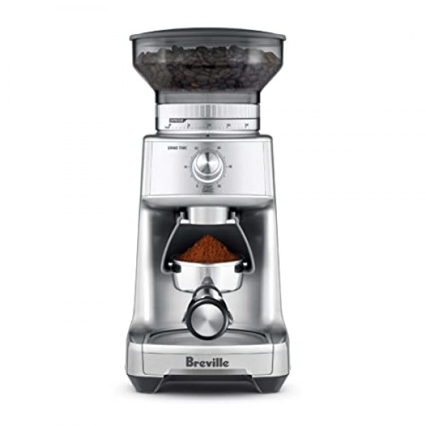 Breville BCG600SIL 용량 조절 프로 커피빈 그라인더, 실버