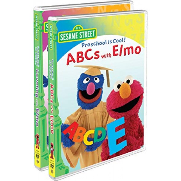 세서미 스트리트: 유치원은 멋지다! 엘모와 함께하는 ABC / 엘모와 함께 숫자 세기 [DVD]