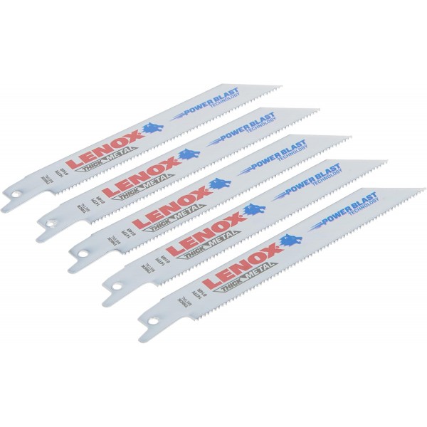 Lenox 20564 Saber 톱날(14-TPI 포함) 150mm x 20mm x 0.9mm
