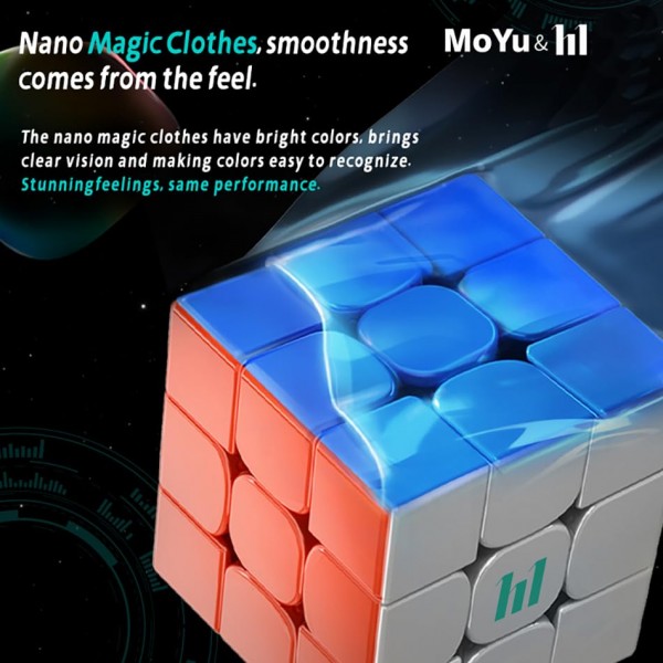 MoYu HuaMeng YS3M 2023 3x3 자기 속도 큐브 Moyu YS 3M 자기 전문 3x3 스티커없는 큐브 업그레이드 Ver. Moyu Super RS3M & RS3M 2020 (Maglev 버전)