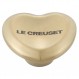 Le Creuset 형상 하트 손잡이, 대형, 45mm, 라이트 골드