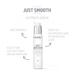 고르지 못한 모발을 위한 Goldwell Dualsenses Just Smooth 6 Effects Serum, 100ml