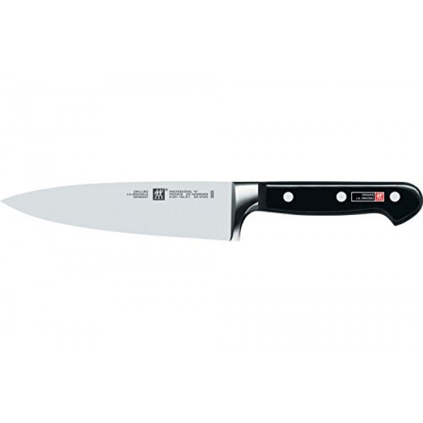 ZWILLING Professional S 6인치 Razor-Sharp 독일 셰프 칼, 거의 300년 동안 완벽해진 특수 포뮬러 스틸을 사용하여 회사 소유의 독일 공장에서 제작, 식기세척기 사용 가능
