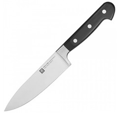 ZWILLING Professional S 6인치 Razor-Sharp 독일 셰프 칼, 거의 300년 동안 완벽해진 특수 포뮬러 스틸을 사용하여 회사 소유의 독일 공장에서 제작, 식기세척기 사용 가능