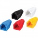 Klein Tools VDV824-650 CAT6 /CAT5e 데이터 이더넷 네트워크 RJ45 종단 스트레인 릴리프 부츠, 래치 보호, 색상 코드 100팩