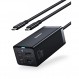 Baseus USB C 충전기 67W 및 허브 4-in-1 충전 스테이션 - iPhone 15 Pro Max, MacBook, Nintendo Switch, Steam Deck(100W USB4.0 케이블 포함)용 고속 충전 및 데이터 전송 도킹 스테이션