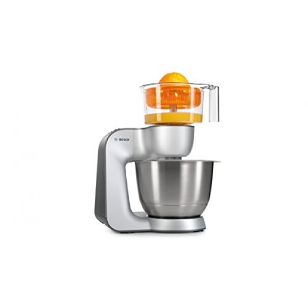 Bosch MUM5 CreationLine 푸드 프로세서 다목적 대형 스테인리스 스틸 그릇 3.9 l