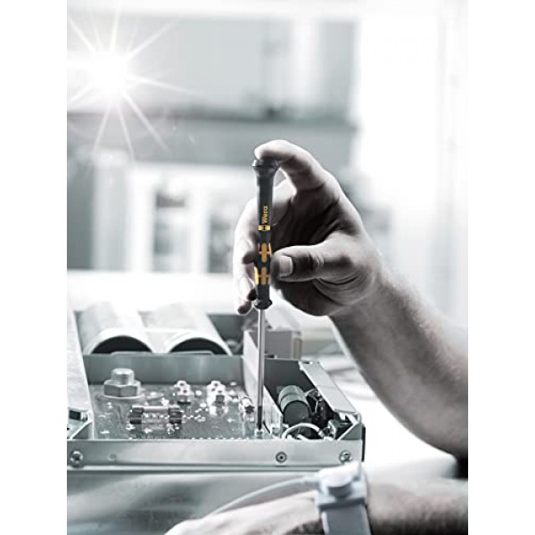 Wera 05030402001 TX6x40mm Kraftform 1567 홀딩 기능이 있는 마이크로 Torx 드라이버